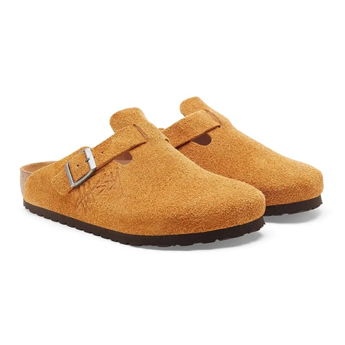 Stüssy x Birkenstock Boston Caramel Clog -3 Stüssy Birkenstock Boston caramel