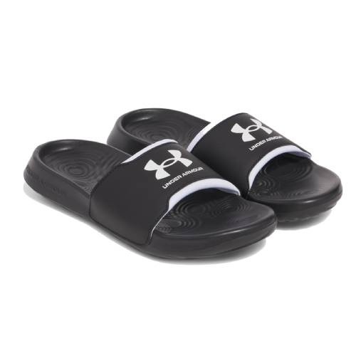 Under Armour UA Ignite Select Graphic Slides - BlackWhite-3 Under Select Slides Black