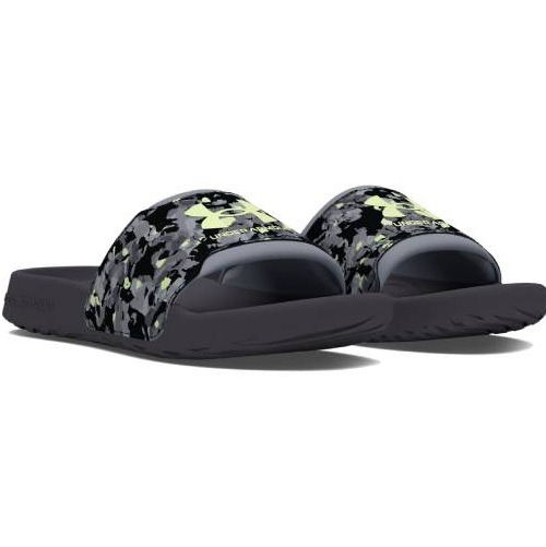 Under Armour UA Ignite Select Graphic Slides - GreyBlack-3 Under Select Slides Grey/Black