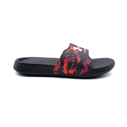 Under Armour UA Ignite Select Graphic Slides - RedBlack -2 Under Select Slides Red/Black