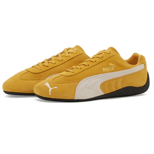 PUMA Speedcat OG GoldWhite Trainers-2 PUMA Speedcat OG Gold/White