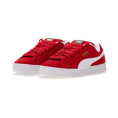 Puma Suede XL Trainers - RedWhite -3 Puma Suede XL Red/White