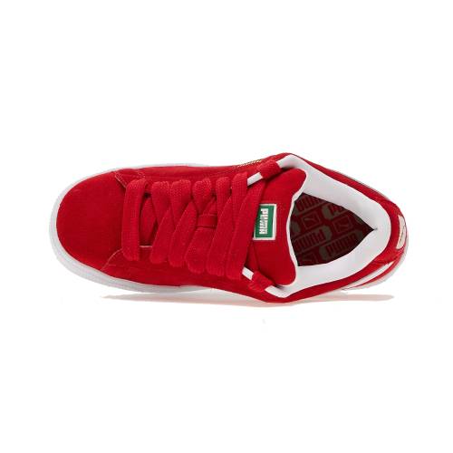 Puma Suede XL Trainers - RedWhite -4 Puma Suede XL Red/White