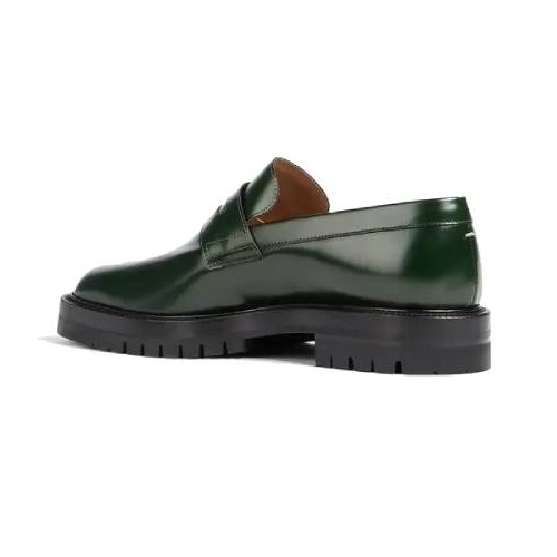 Tabi Split Leather Green