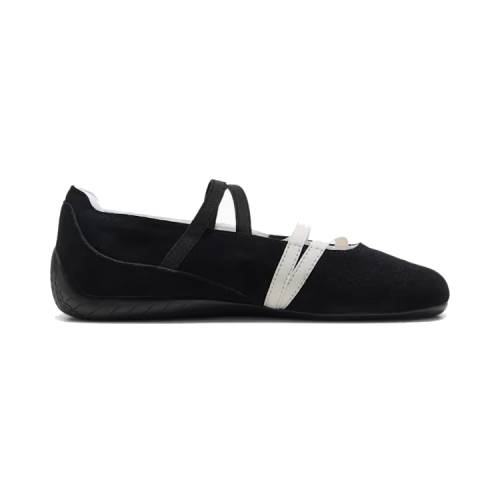 Puma Speedcat Suede Ballet WMNS Shoes - BlackWhite-2 Puma Speedcat Black/White Shoe
