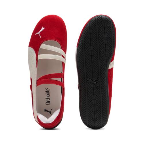 Puma Speedcat Suede Ballet WMNS Shoes - RedWhite-3 Puma Speedcat RedWhite Shoe