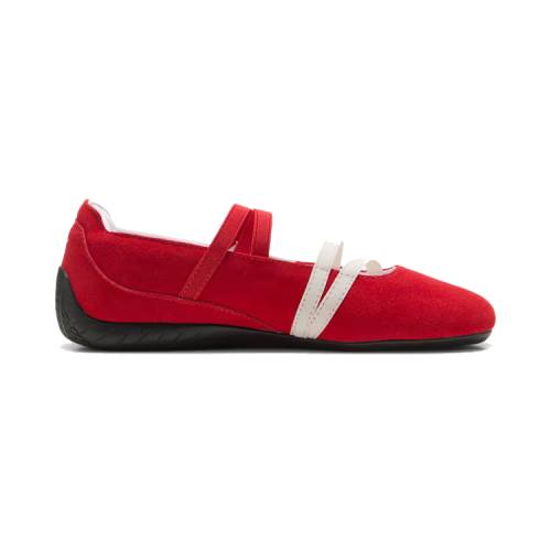Puma Speedcat Suede Ballet WMNS Shoes - RedWhite Puma Speedcat RedWhite Shoe