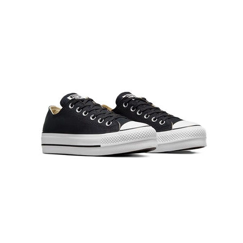 Converse lift platform black/white