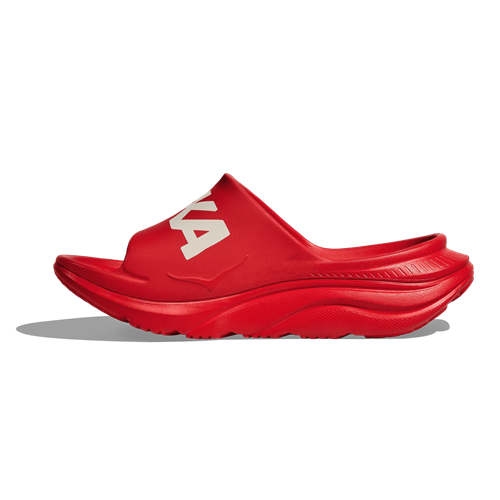 hoka Athletic slide red