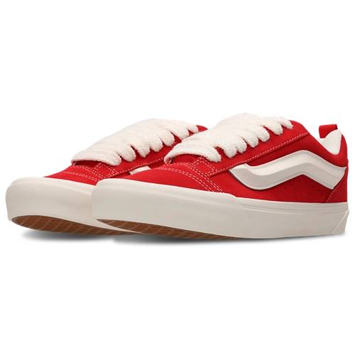 Vans Knu Skool Shoe - RedWhite-4 vans knu skool red