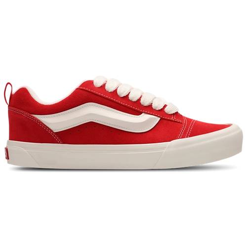 Vans Knu Skool Shoe - RedWhite-5 vans knu skool red
