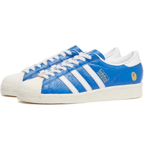 adidas bape superstar blue