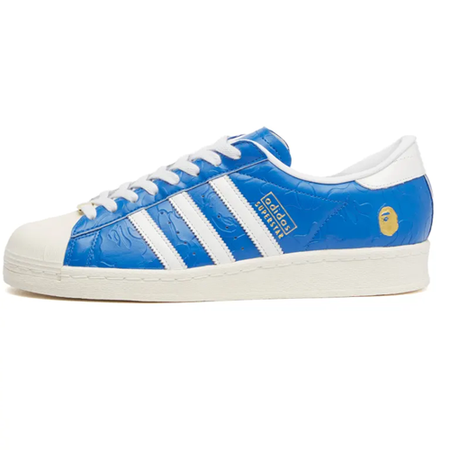 adidas bape superstar blue
