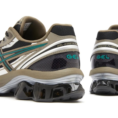 Asics Gel-Kinectic Fluent Black & Dark Taupe-3 asics Gel-Kinetic Taupe