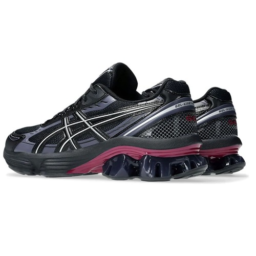 Asics Gel-Kinectic Fluent Black Pink-4 asics Gel-Kinetic Black