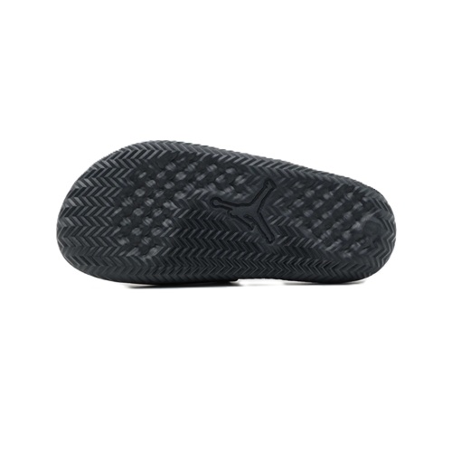 Jumpman Black/White Slides