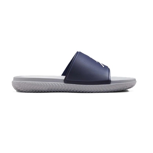 Jordan Jumpman NavyGrey Slides-2 Jumpman Navy/Grey Slides