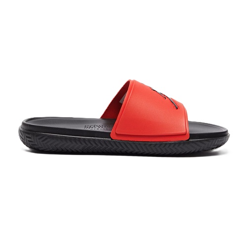 Jumpman Red/Black Slides