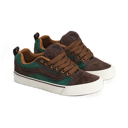 Knu-Skool-Shoe-brown-green-2 vans knu Brown/Green