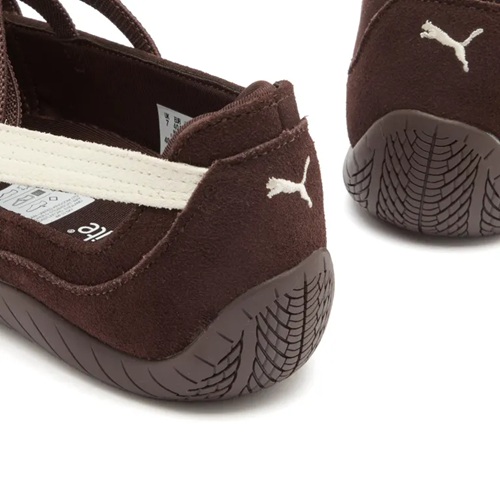 Puma Speedcat Suede Ballet WMNS Shoe - ChocolateWhite-5 Puma Speedcat Chocolate/White Shoe
