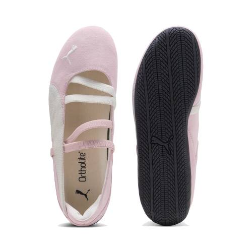 Puma Speedcat Suede Ballet WMNS Shoe - PinkWhite-5 Puma Speedcat Pink/White Shoe