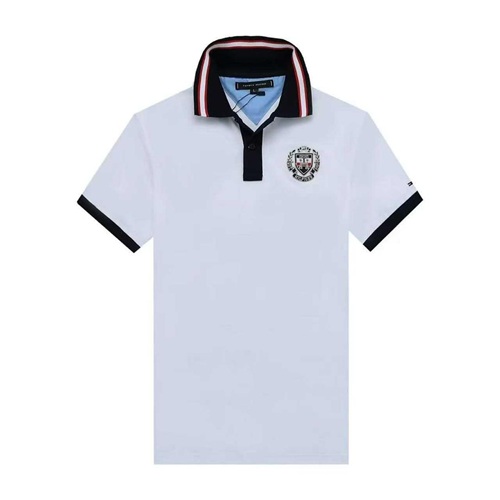 Shop Tommy Hilfiger Crest White Polo Shirt on Superbuy Nigeria featuring clean classic design, soft cotton comfort, and refined smart-casual style for everyday wear