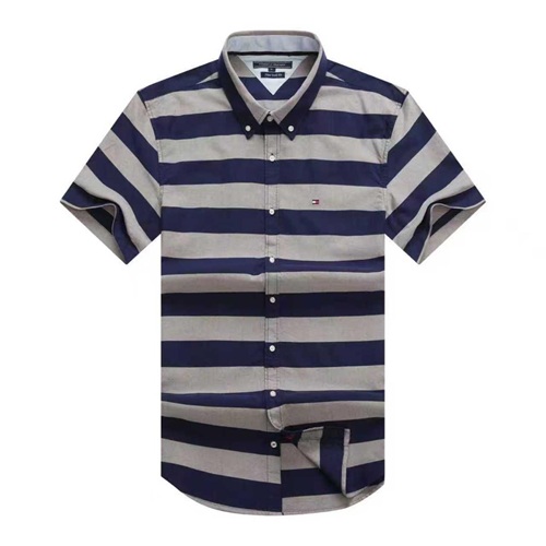 Tommy Short Stripe Grey/Navy