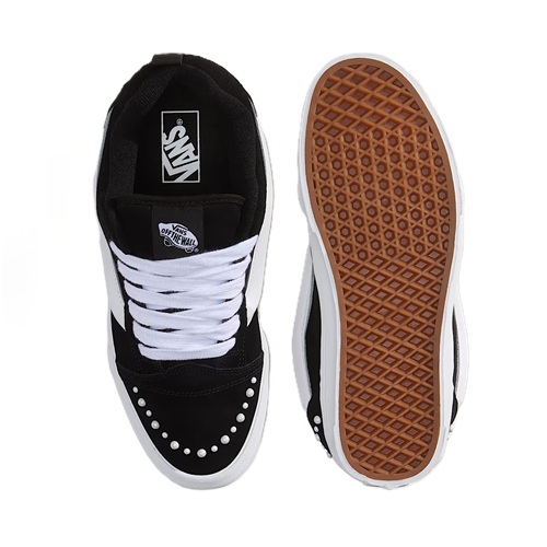Vans Knu Skool Pearl BlackWhite Shoe-4 vans knu Pearl black/white