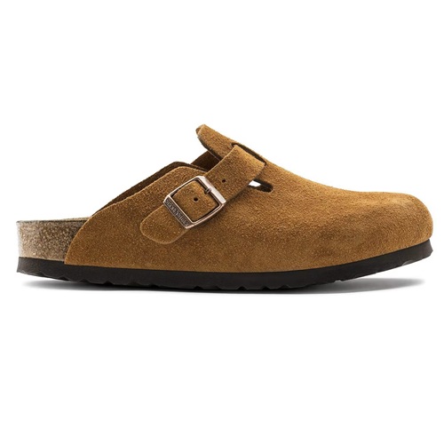 Birkenstock Boston Suede Mink Clog -2 Birkenstock Boston Suede Mink