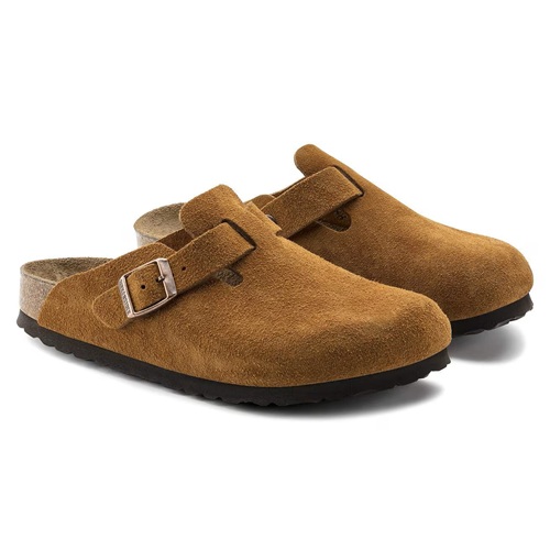 Birkenstock Boston Suede Mink Clog-3 Birkenstock Boston Suede Mink
