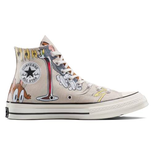 Tom & Jerry x Converse Chuck Taylor All-Star High-3 tom jerry converse egret