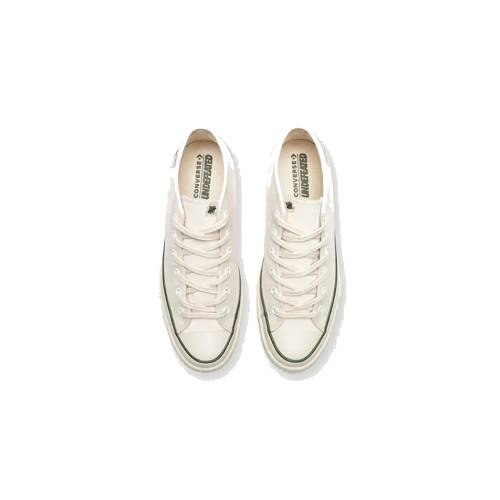 UNDEFEATED Converse Mid Parchment