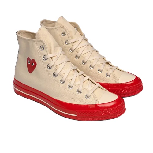 play converse white red