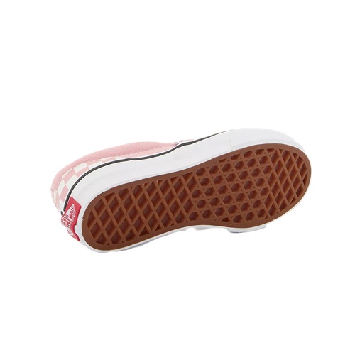 vans checkerboard slip-on Pink/White