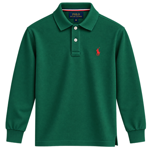 Ralph Long-Sleeve polo Green