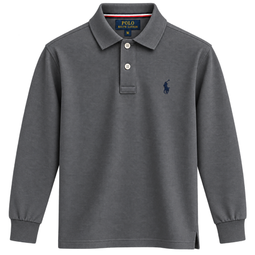 Ralph Long-Sleeve polo Grey