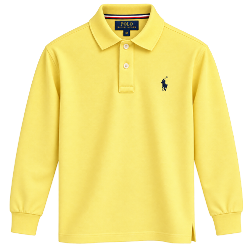 Ralph Long-Sleeve polo Yellow