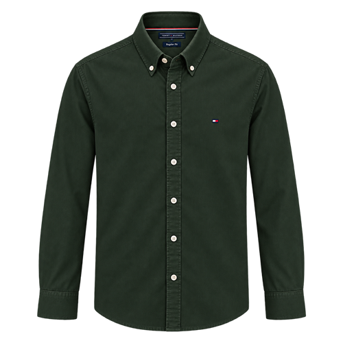 Tommy long-sleeve Powder green