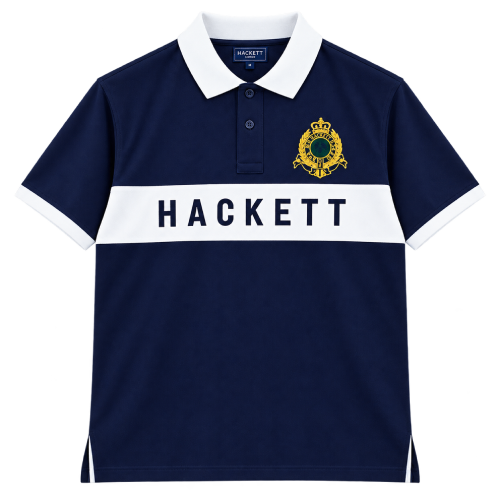 Hackett Heritage Navy Polo